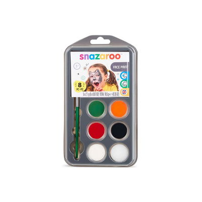 Snazaroo Halloween Ansiktsfärg 5-pack Snazaroo halloweenkit med fem färger, pensel och svamp