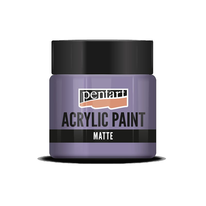 Matt akrylfärg Light Purple, 50 ml, Pentart Acrylic
