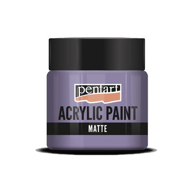Matt akrylfärg Light Purple Matt akrylfärg Light Purple, 50 ml, Pentart Acrylic