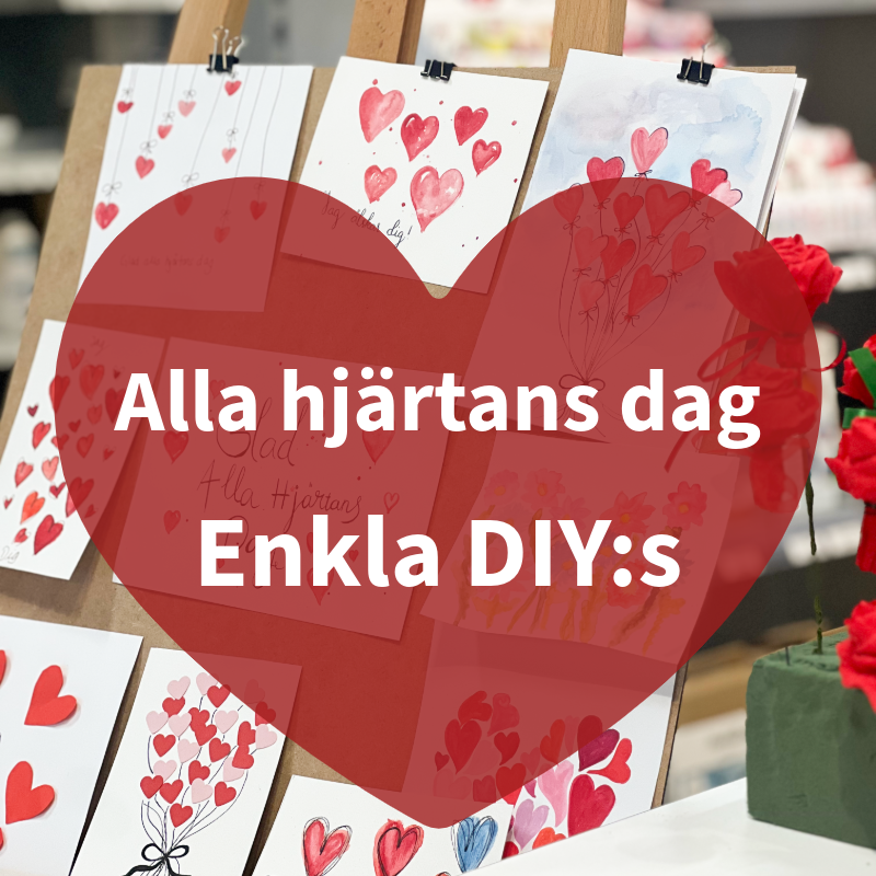 Enkla DIY:s till Alla Hjärtans Dag