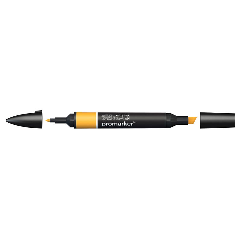 Winsor & Newton Promarker Gold O555 marker med bred snedskuren spets och smal rund spets