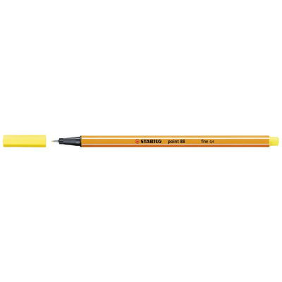 STABILO Point 88 fineline Lemon Yellow 24