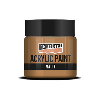 Matt akrylfärg Red Clay, 50 ml, Pentart Acrylic