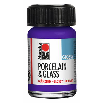 Violet, Marabu Glas- och porslinsfärg Violet, Marabu Glas- och porslinsfärg, 15 ml