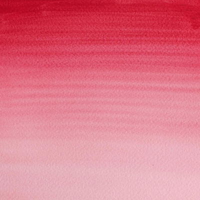 Färgprov (swatch) Cotman akvarellfärg Rose Madder Hue
