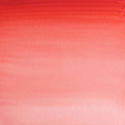 Färgprov av Winsor & Newton Professional Water colour Quinacridone Red