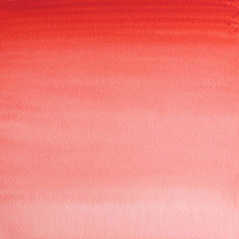 Färgprov av Winsor & Newton Professional Water colour Quinacridone Red