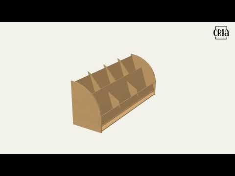 Instruktionsvideo hur du bygger ihop Vykortsställ i MDF