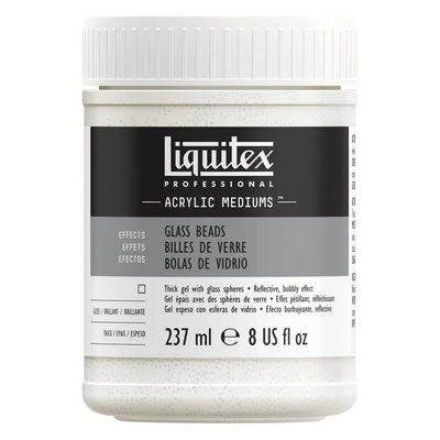 Burk med Liquitex Professional Glass Beads akrylmedium 237 ml
