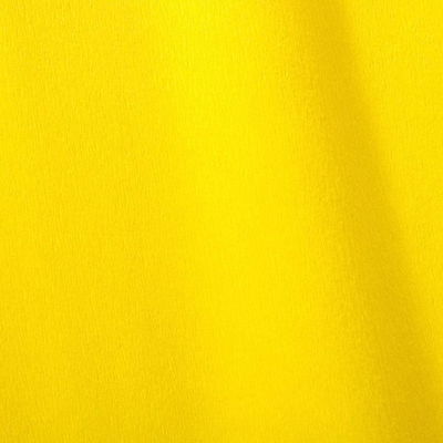Kräppapper Canson, lemon. 50% töjbarhet till pyssel och dekorationer. 0,5x5 meter, rulle