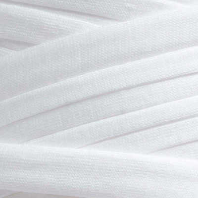 Färg- och textur Zpagetti T-shirtgarn naturvit nyans