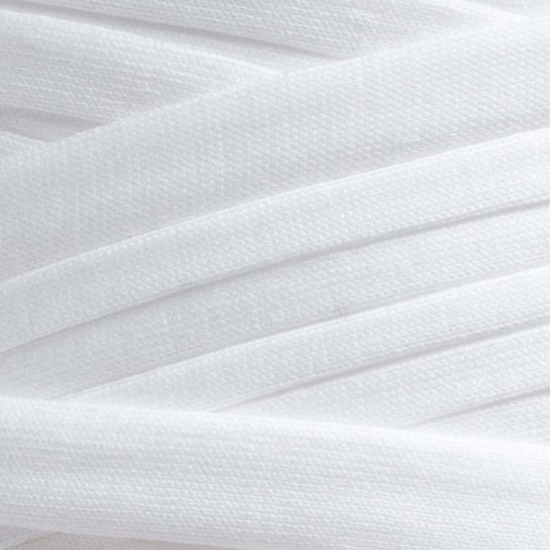 Färg- och textur Zpagetti T-shirtgarn naturvit nyans