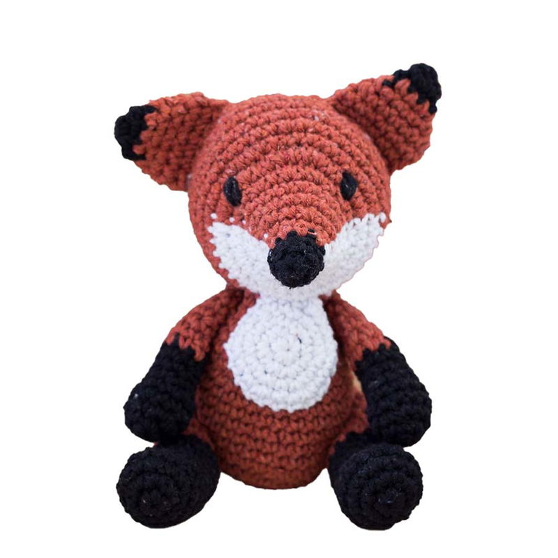 Inspirationsbild virkad amigurumi Fox Fergie