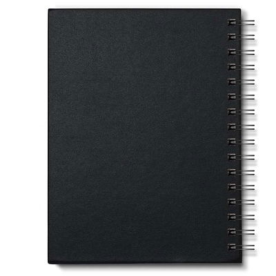 Baksida på Winsor & Newton Sketch Book A5 spiralbundet skissblock