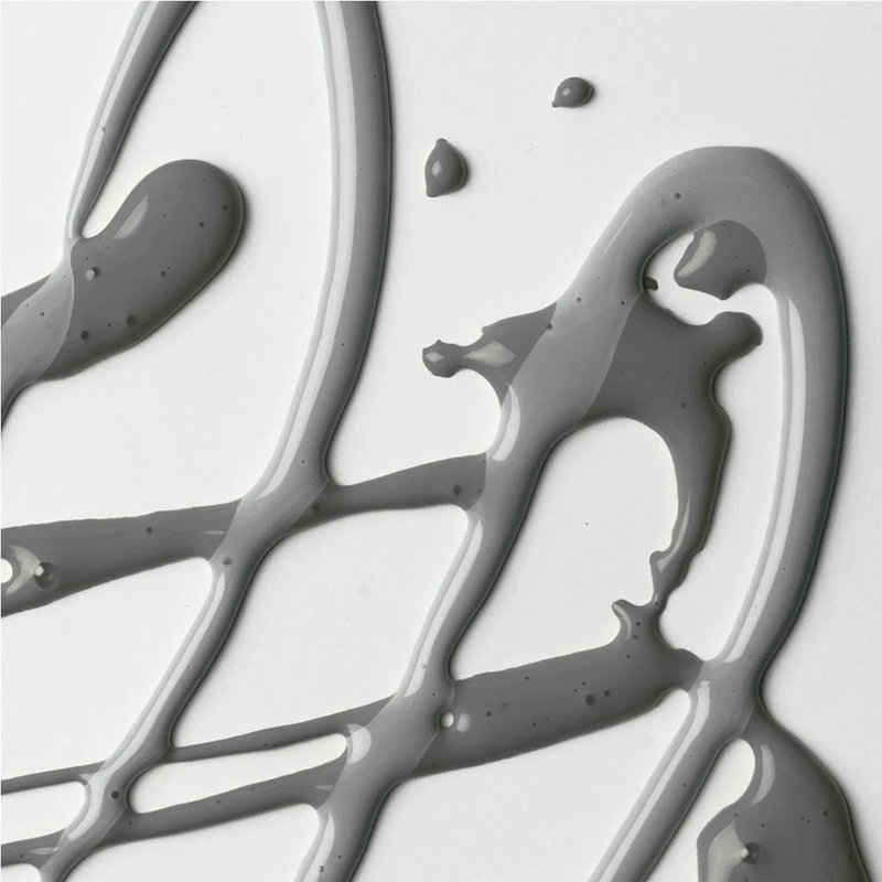 Liquitex String Gel applicerad i glansiga trådar och linjer på papper