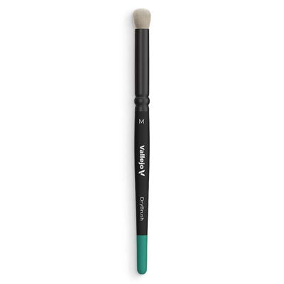 Vallejo Dry Brush. Torrborstningspensel, rund platt spets, storlek medium