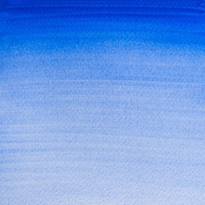 Färgprov (swatch) Cotman akvarellfärg Ultramarine