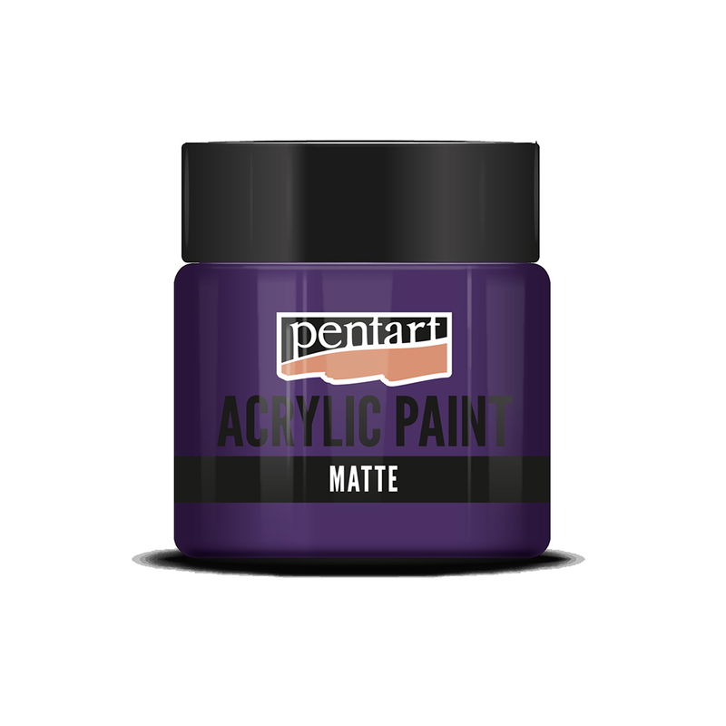 Matt akrylfärg Amethyst, 50 ml, Pentart Acrylic