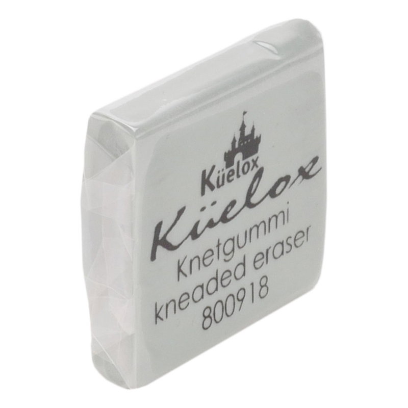 Knådgummi Küelox i originalförpackning, klassiskt mjukt sudd för arbete med kol och grafit.
