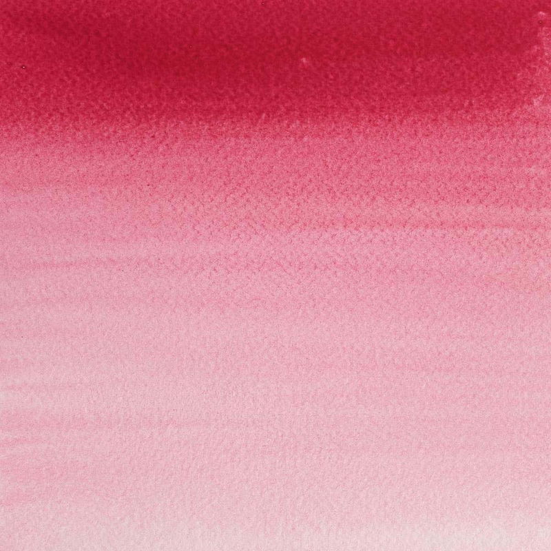 Färgprov av Winsor & Newton Professional Water colour Rose Madder Genuine
