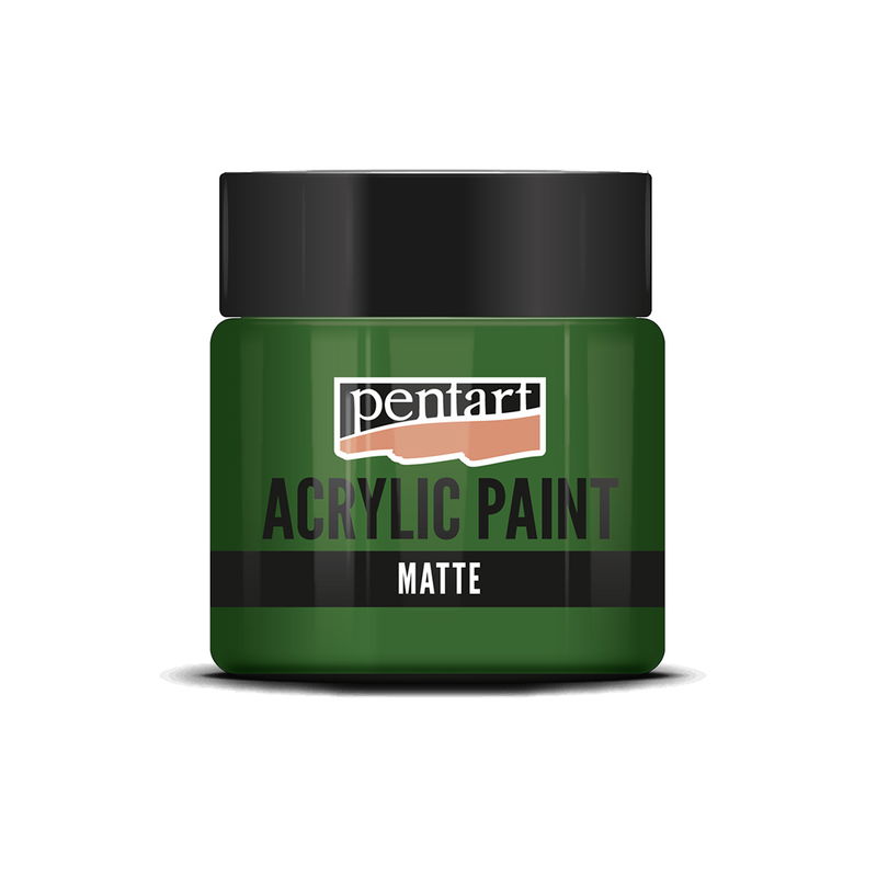 Matt akrylfärg Green, 50 ml, Pentart Acrylic