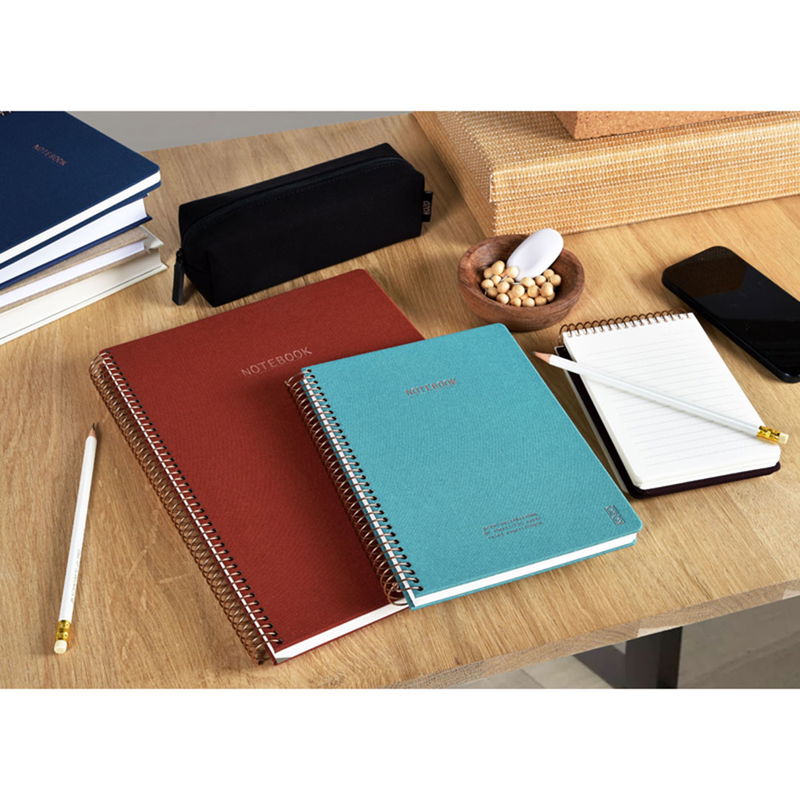 KOZO anteckningsbok A5 Premium - Steel Blue