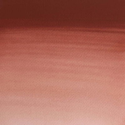 Färgprov av Winsor & Newton Professional Water colour Indian Red