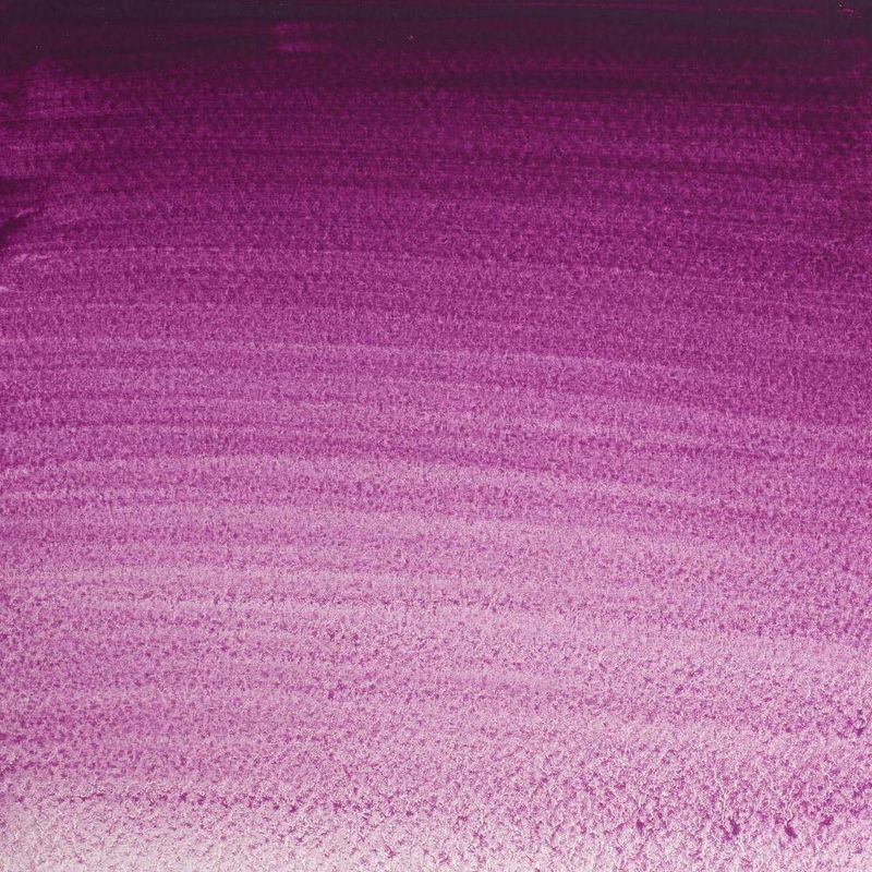 Färgprov av Winsor & Newton Professional Water colour Permanent Mauve