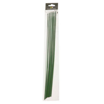 Blomstertråd grönlackad 1,0 mm 40 cm 100 g Bunt med grönlackad blomstertråd 1,0 mm 40 cm 100 g för kransbinderi, buketter och dekorationer