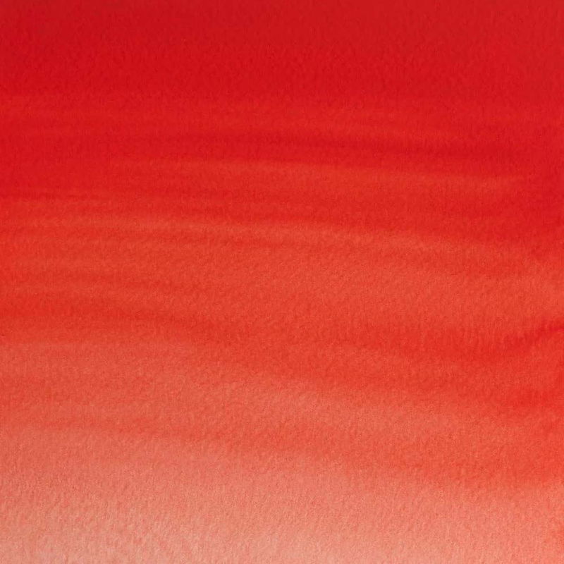Färgprov av Winsor & Newton Professional Water colour Cadmium Red