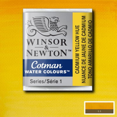 Winsor & Newton Cotman akvarellfärg halvkopp, Cadmium red Hue