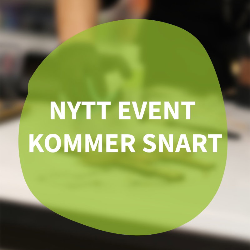 Bild om information om nytt event hos Cria