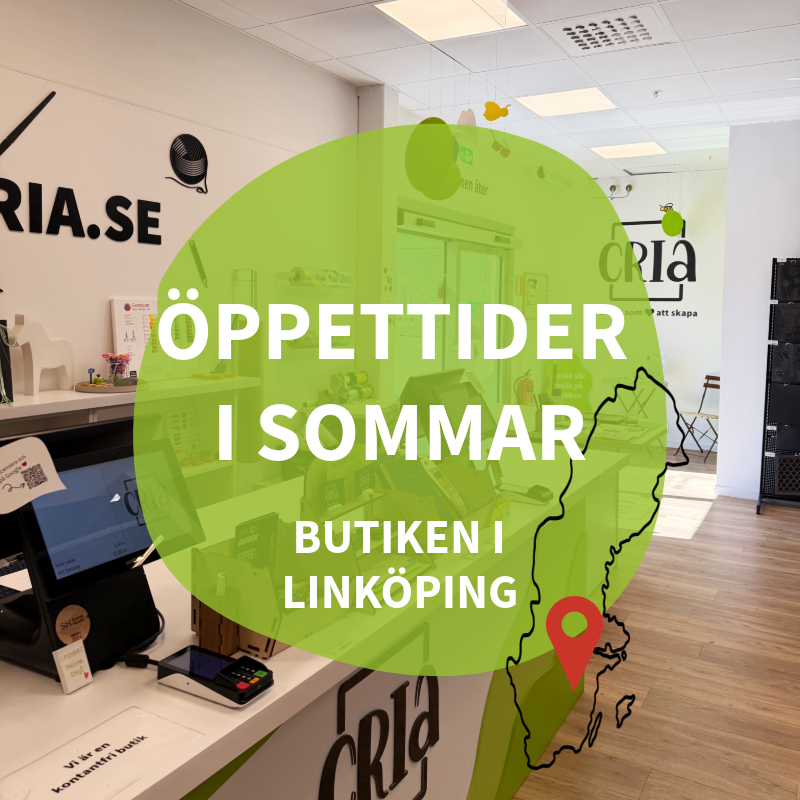 Öppet i sommar - Cria i Linköping