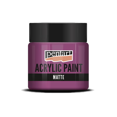 Matt akrylfärg Mallow, 50 ml, Pentart Acrylic