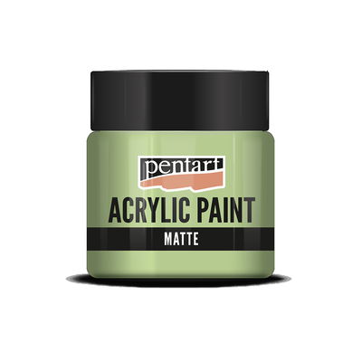 Matt akrylfärg Mojito Green, 50 ml, Pentart Acrylic