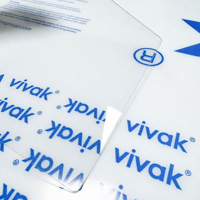Vivak PETG 1 mm plastark Transparent Vivak PETG plastark 1 mm med skyddsfilm i tillskäres i valfri rund storlek
