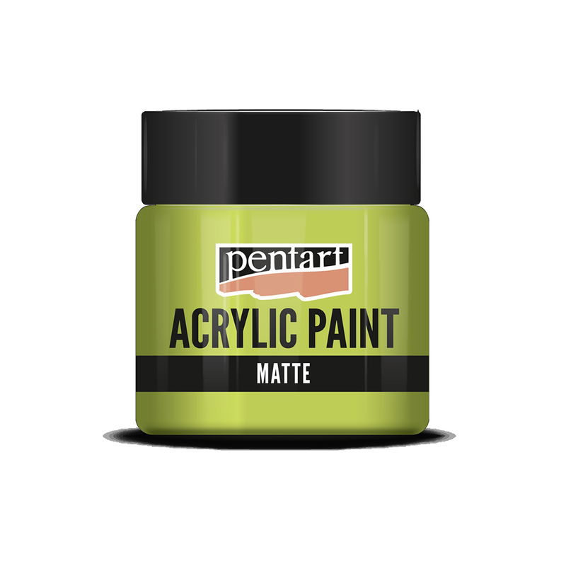 Matt akrylfärg Limetta, 50 ml, Pentart Acrylic