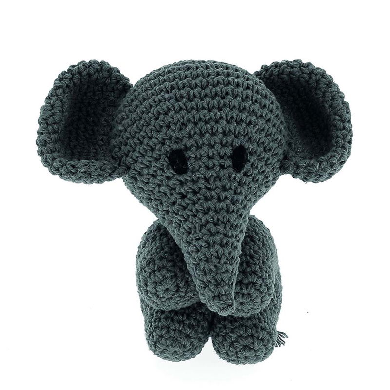 Inspirationsbild virkad amigurumi Elephant Lava Mo