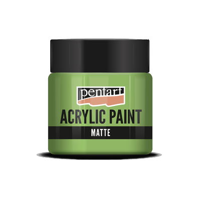 Matt akrylfärg Leaf Green, 50 ml, Pentart Acrylic