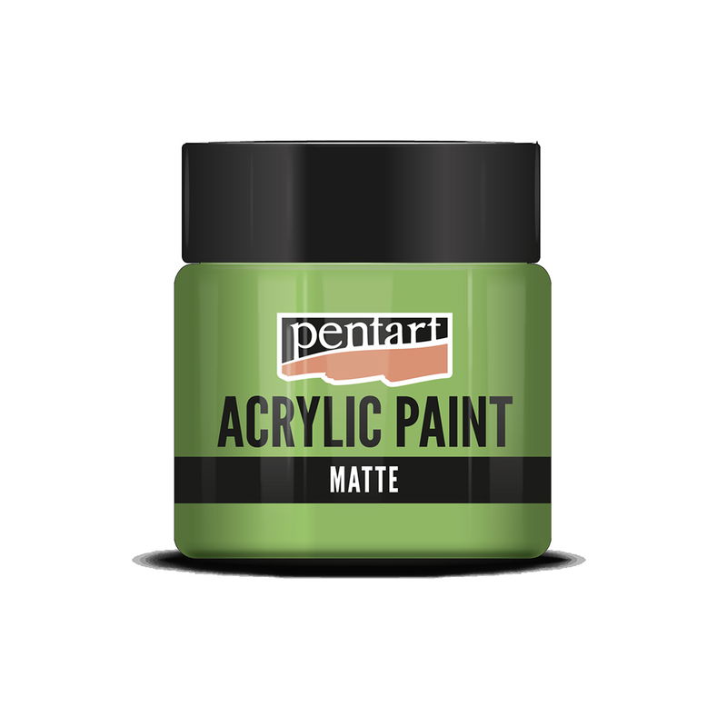 Matt akrylfärg Leaf Green, 50 ml, Pentart Acrylic