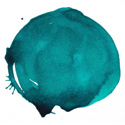 Turquoise färgprov Liquitex Acrylic Ink 30 ml