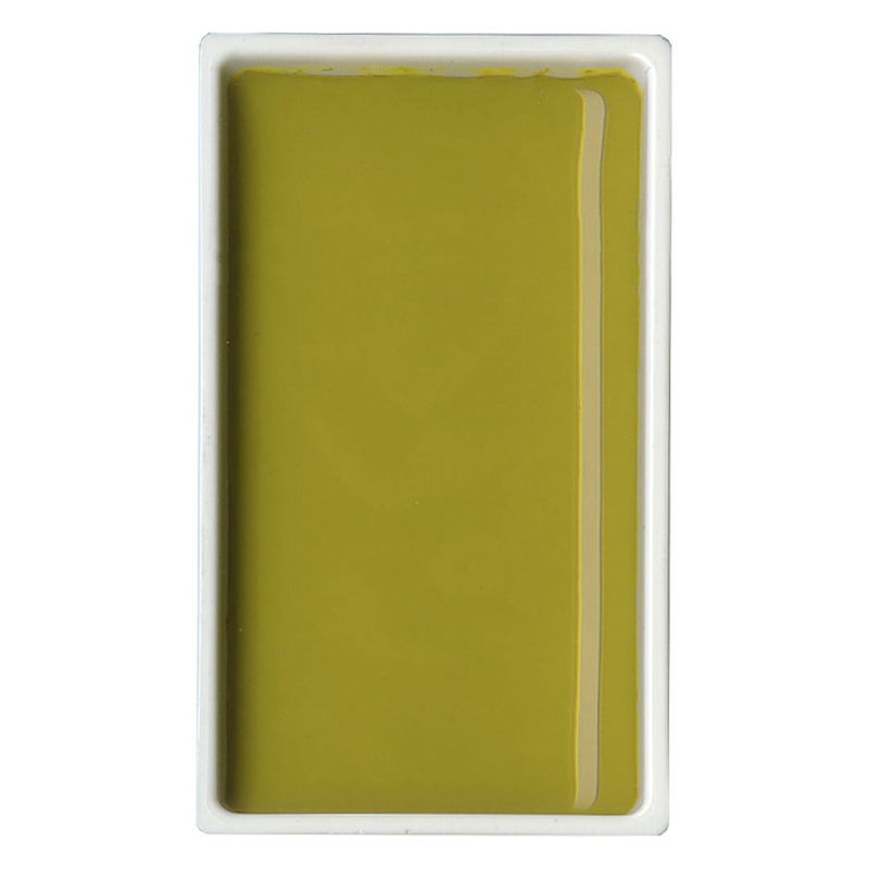 Zig Gansai Tambi akvarell Green Gold no.405, Japansk akvarellfärg