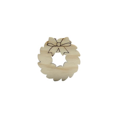 Miniatyr-krans till nissedörr och andra kreativa världar som dockskåp m.m.