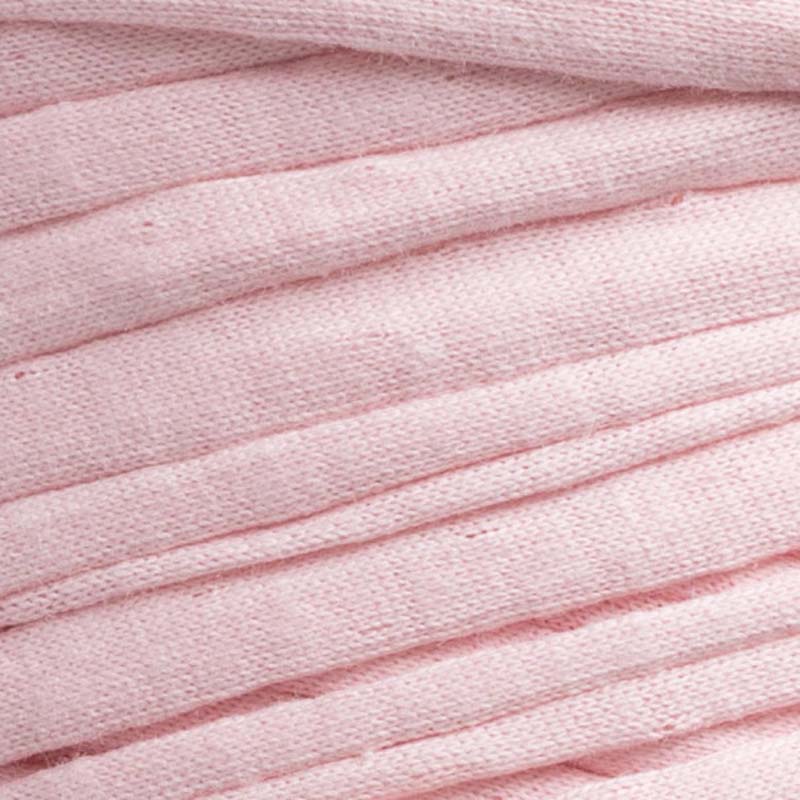 Färg- och textur Zpagetti T-shirtgarn ljusrosa nyans