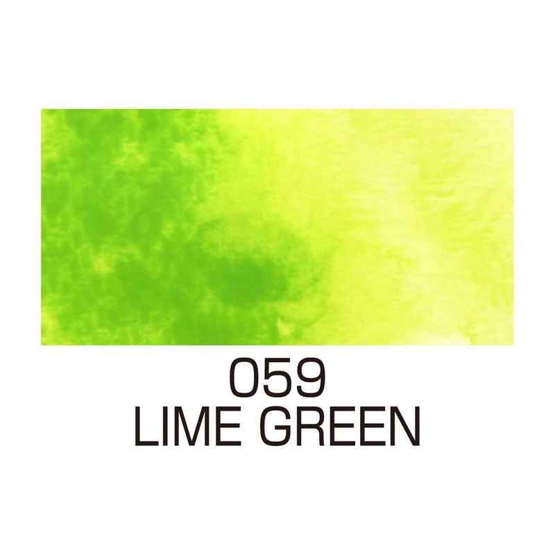 Färg, Lime Green, Gansai Tambi akvarell