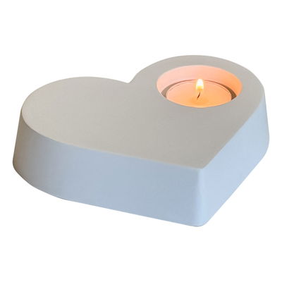 Gjutform ljushjärta Gjutform ljushjärta för betong, gips och resin - passar värmeljus