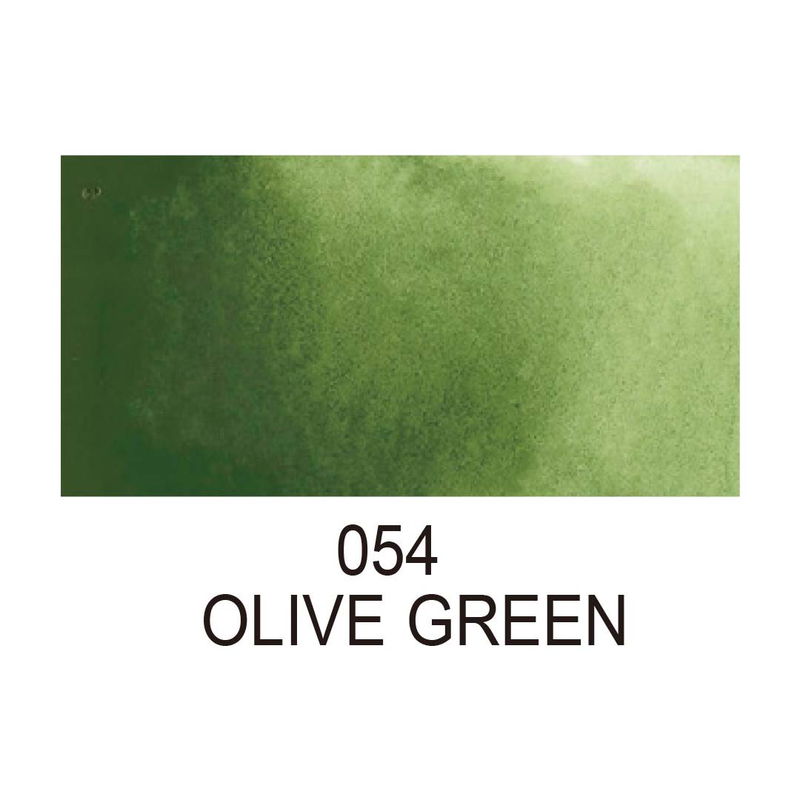 Färg, Olive Green, Gansai Tambi akvarell