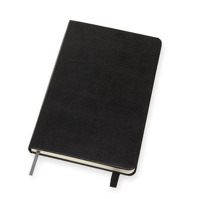 Svart skissblock med bokmärkesband, Art Moleskine A5