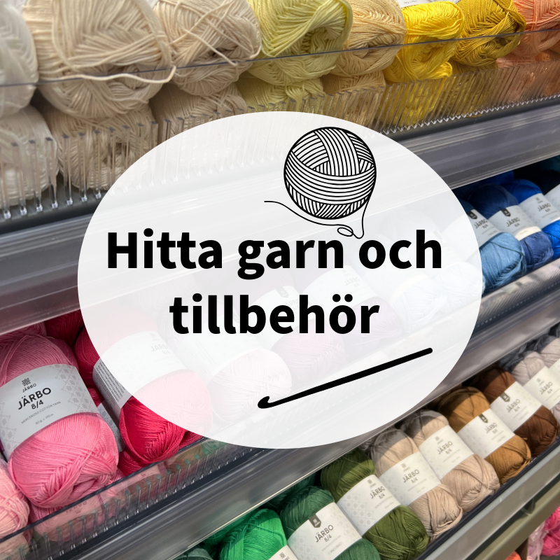 Hitta garn hos oss