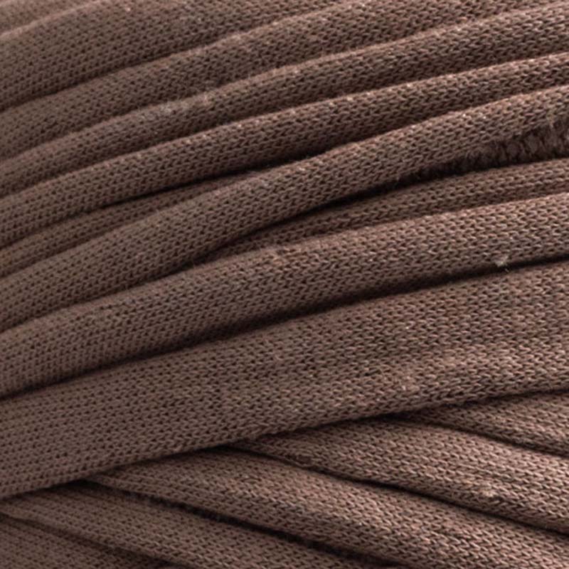 Färg- och textur Zpagetti T-shirtgarn taupe nyans